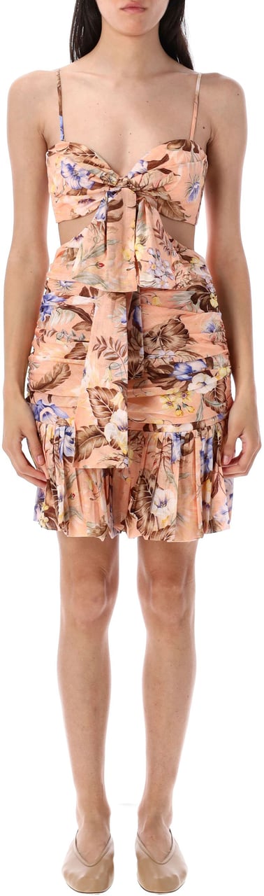 Zimmermann Coco Bow front mini dress Divers