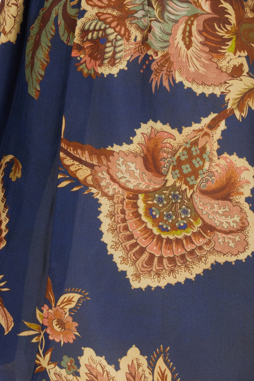 Zimmermann Printed silk shorts Divers