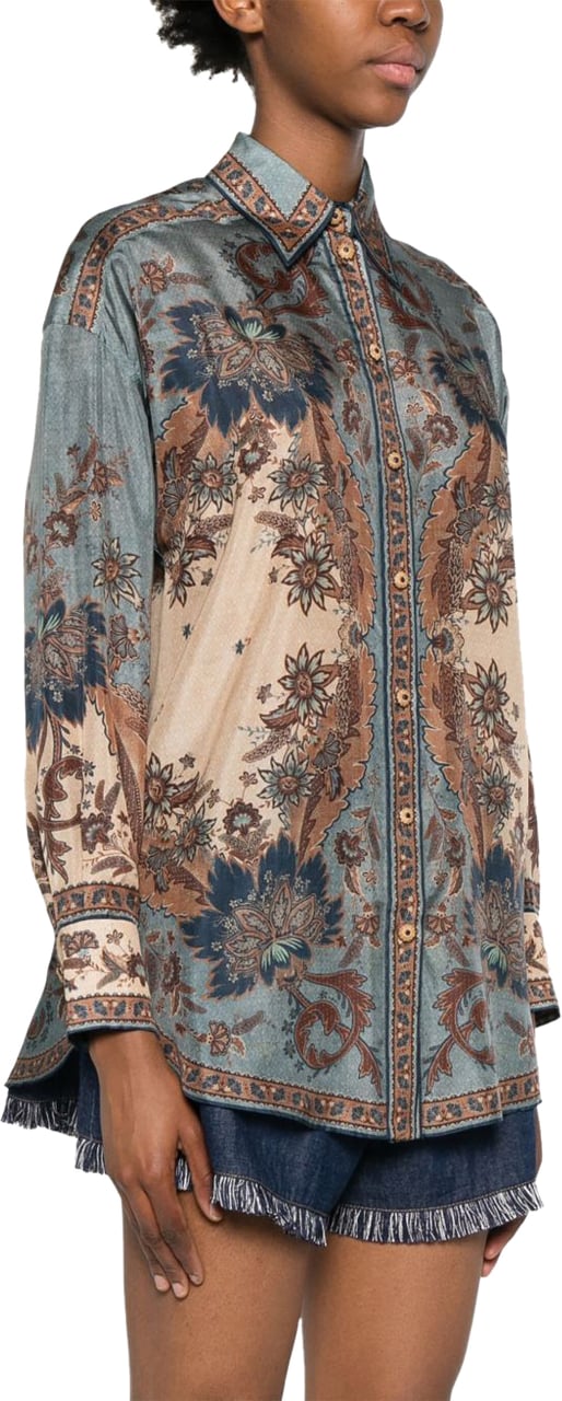 Zimmermann Shirts Blue Blauw