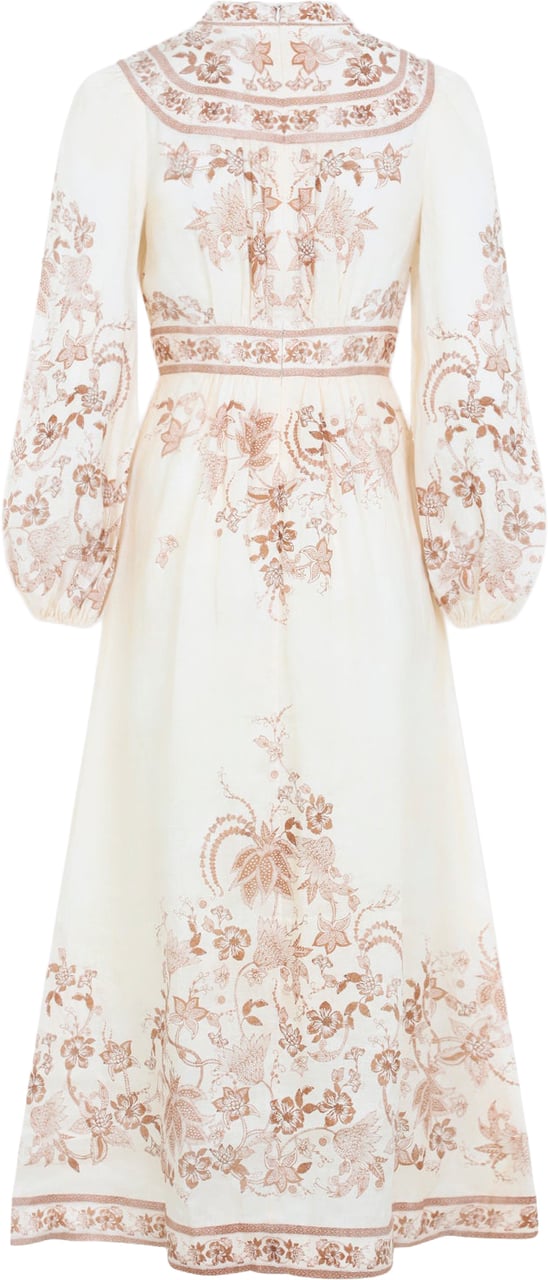 Zimmermann Zimmermann Indra Plunge Midi Dress Divers