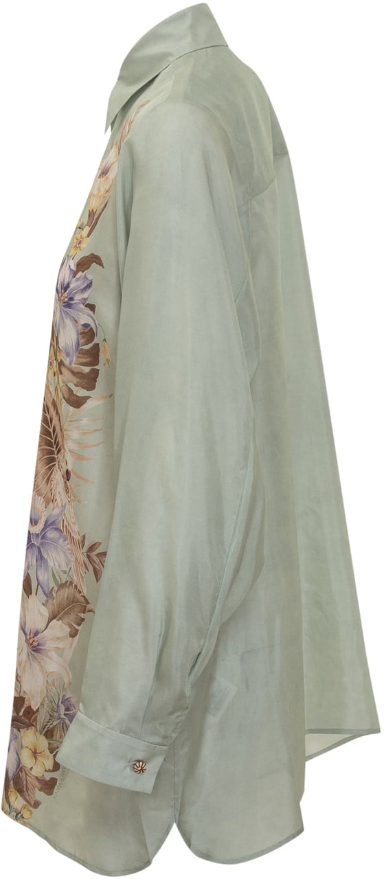 Zimmermann Camicia Zimmerman Lime