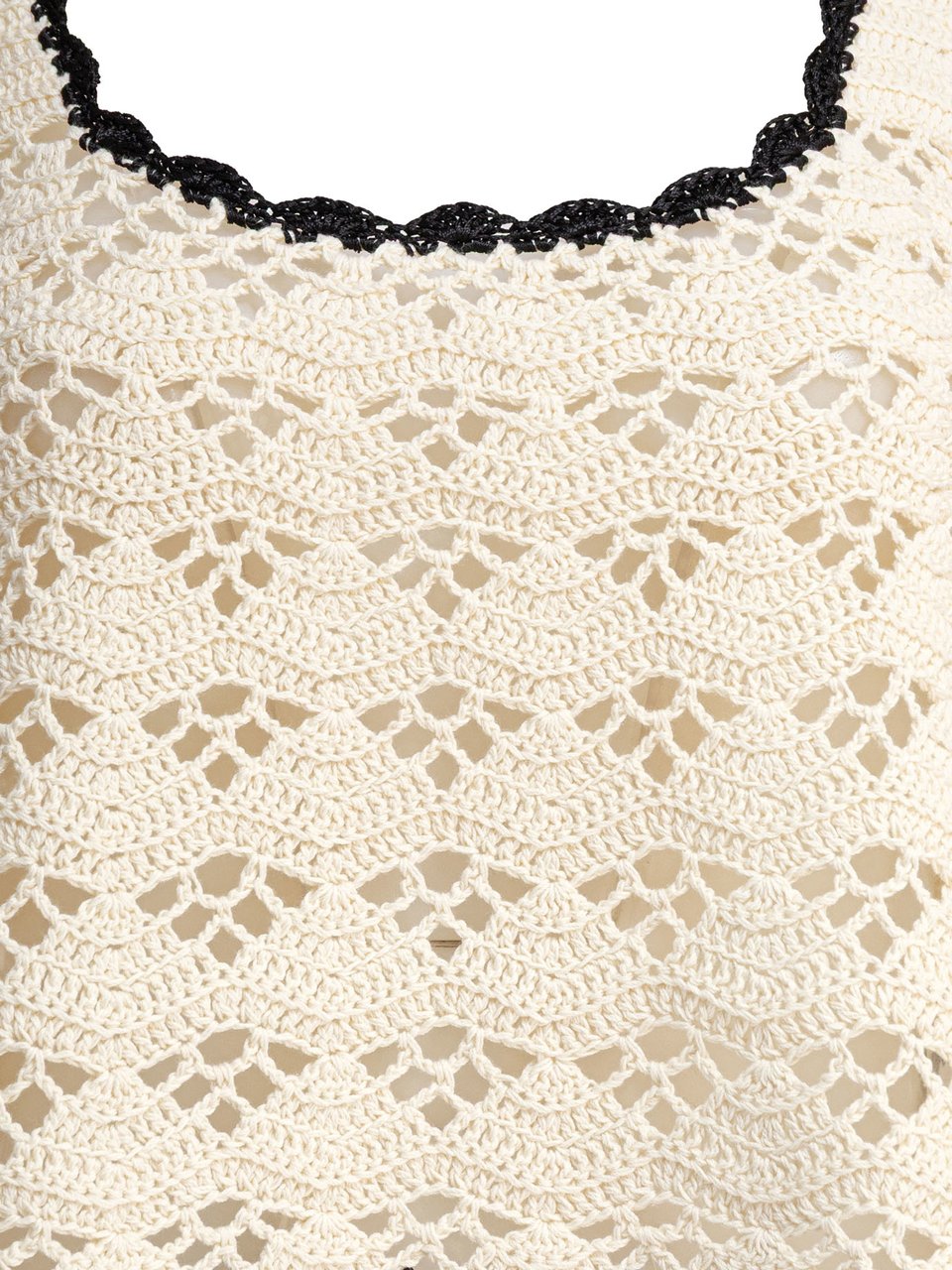 Zimmermann Rhiannon Crochet Tank Beige