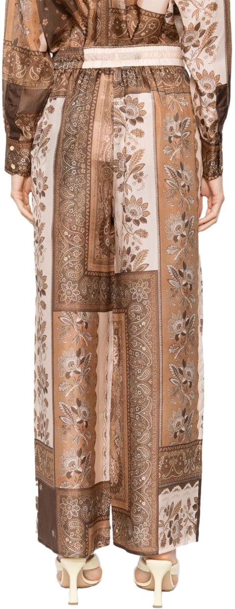 Zimmermann Zimmermann Pantaloni Marrone Bruin