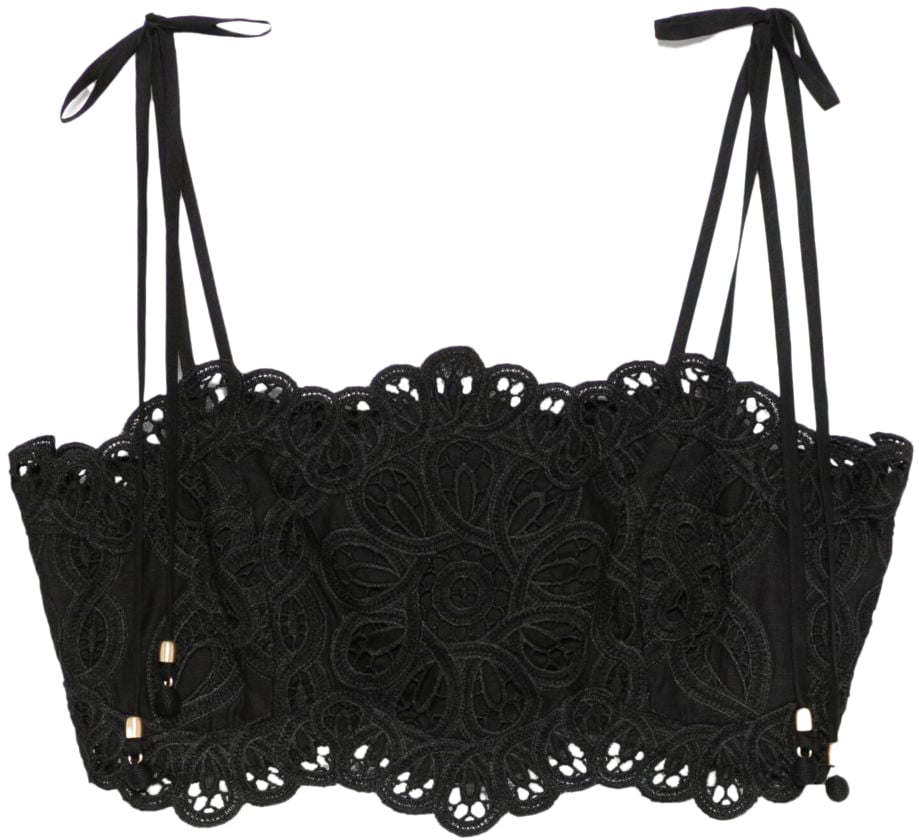 Zimmermann Top Black Zwart