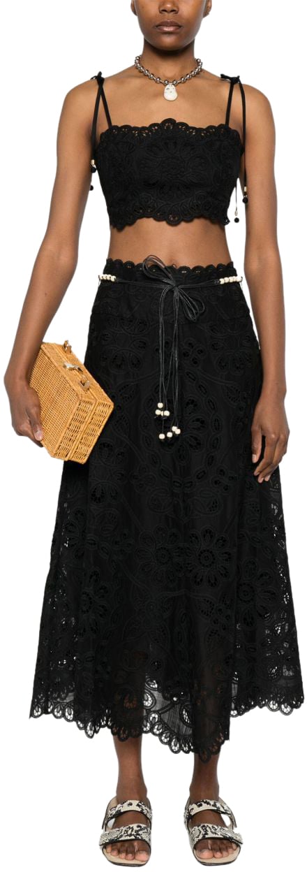 Zimmermann Top Black Zwart