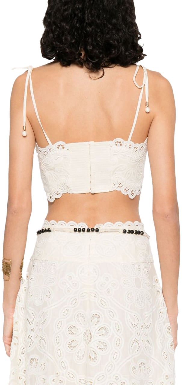 Zimmermann Top Ivory Wit