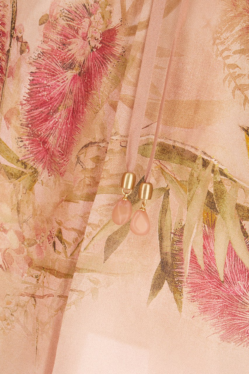 Zimmermann Zimmermann Printed silk Cascadian blouse Divers