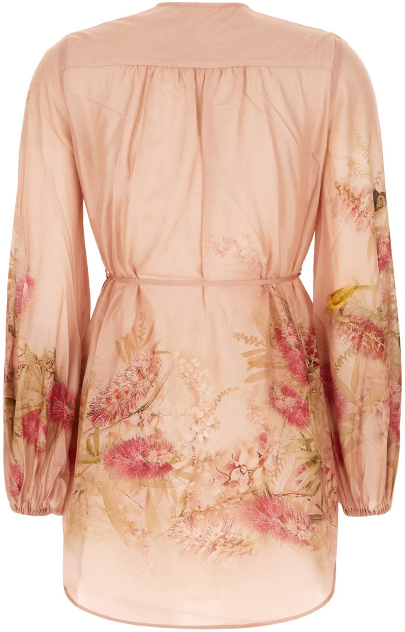 Zimmermann Zimmermann Printed silk Cascadian blouse Divers