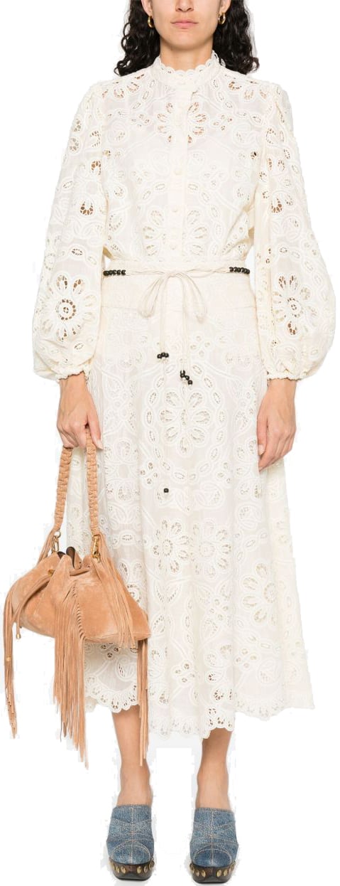 Zimmermann Shirts Ivory Wit