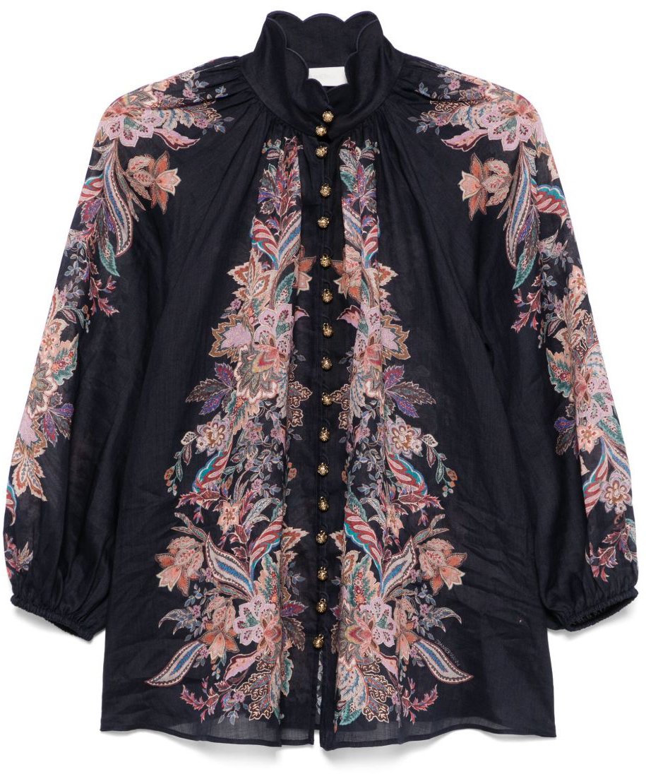 Zimmermann Shirts Blue Blauw