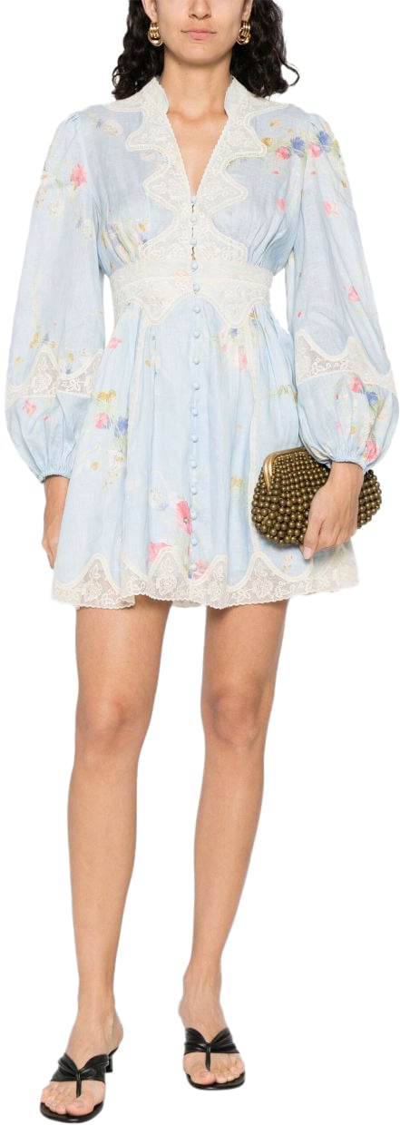 Zimmermann Dresses Clear Blue Blauw