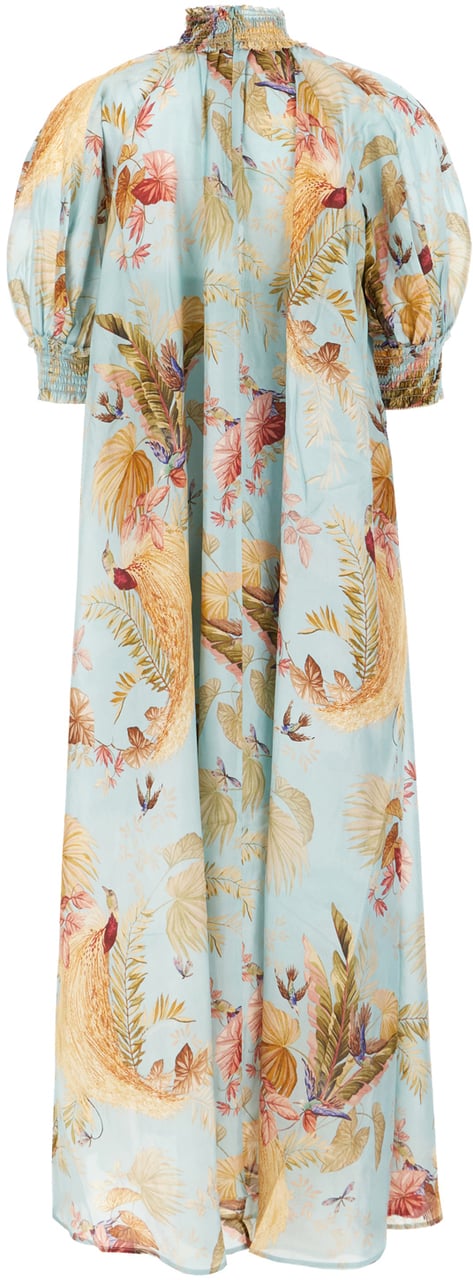 Zimmermann Zimmermann Printed silk Ascension dress Divers