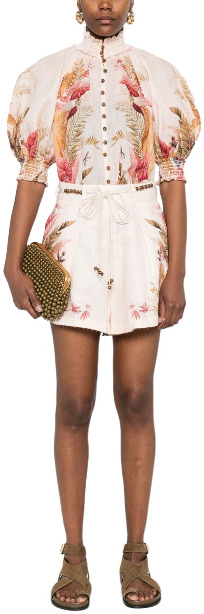 Zimmermann Shorts Beige Beige