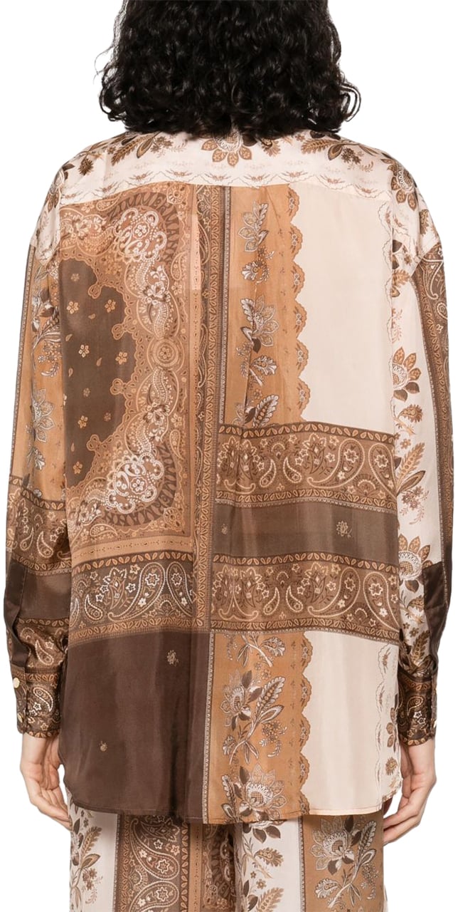 Zimmermann Shirts Brown Bruin