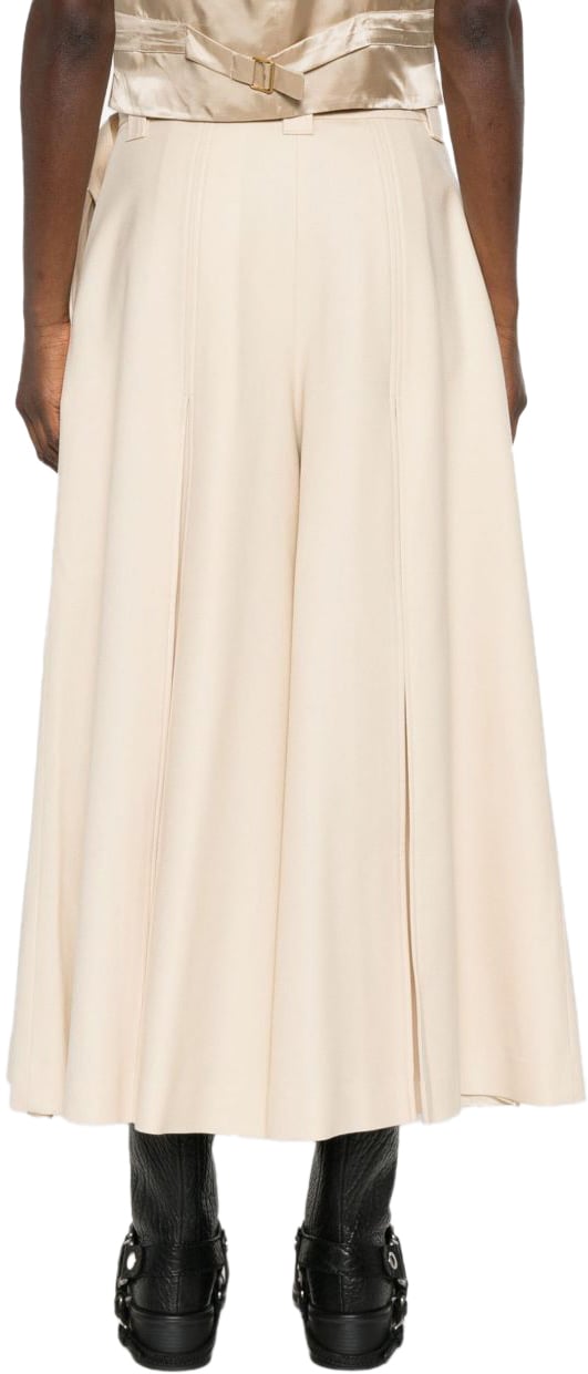 Zimmermann Trousers Beige Beige