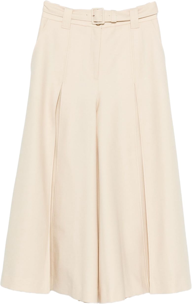 Zimmermann Trousers Beige Beige