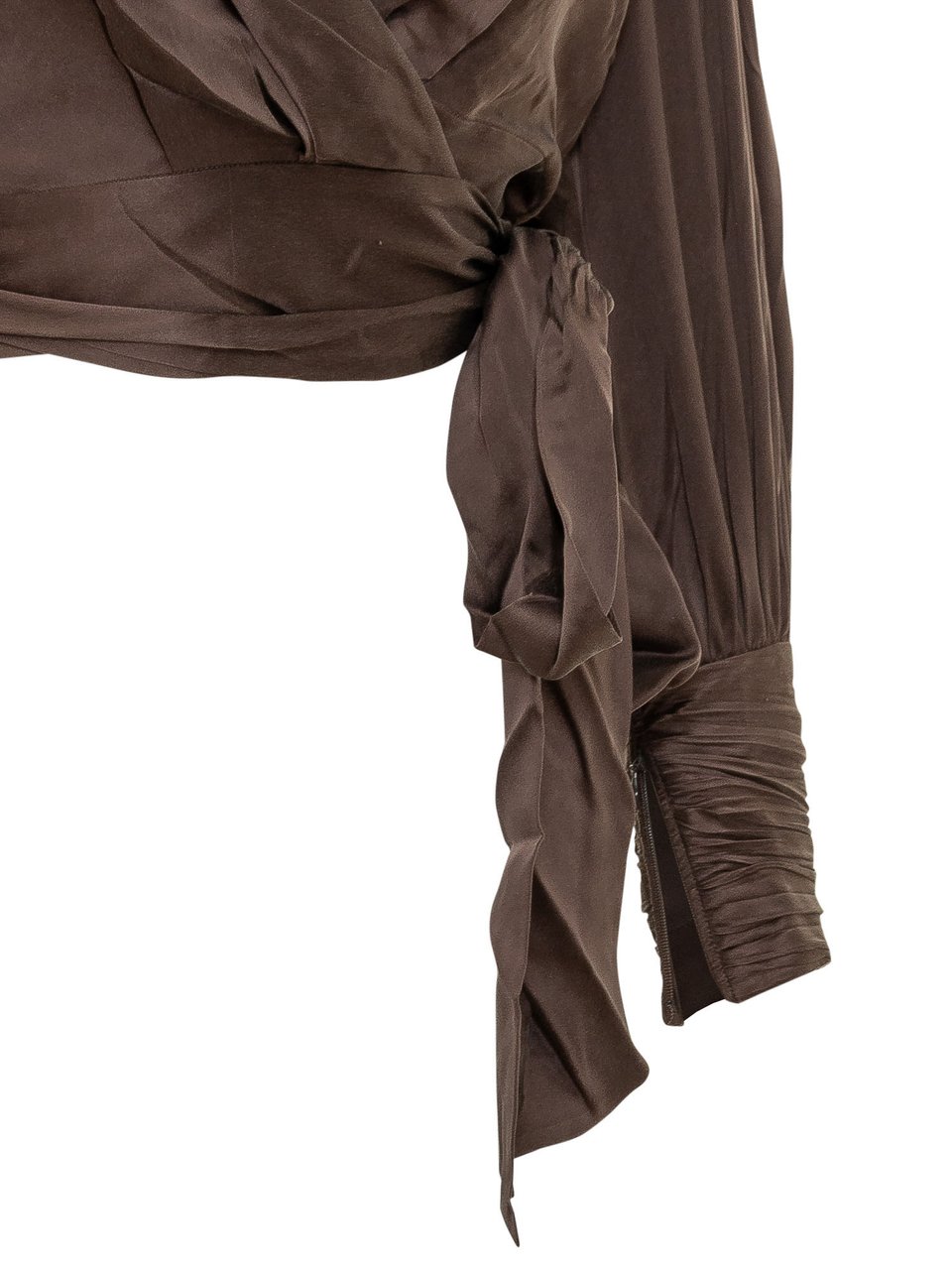 Zimmermann SILK WRAP TOP Bruin