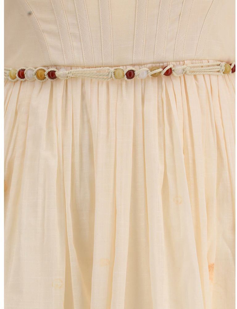 Zimmermann Multicolor Cotton Long Dress Divers