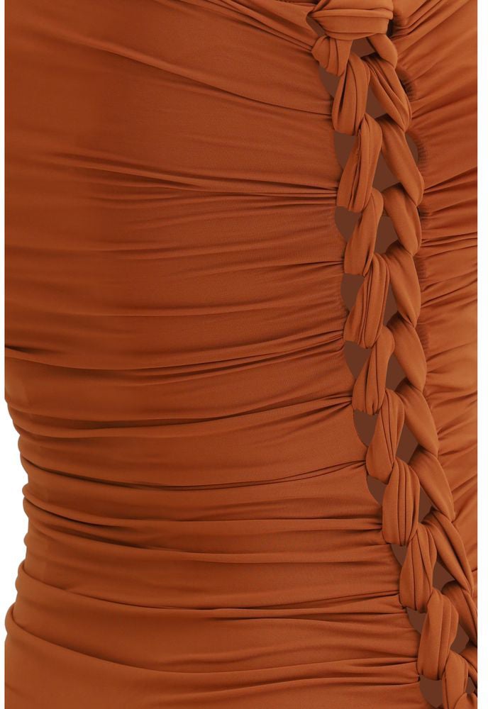 Zimmermann Zimmermann Brown Polyester One-Piece Swimsuit Bruin