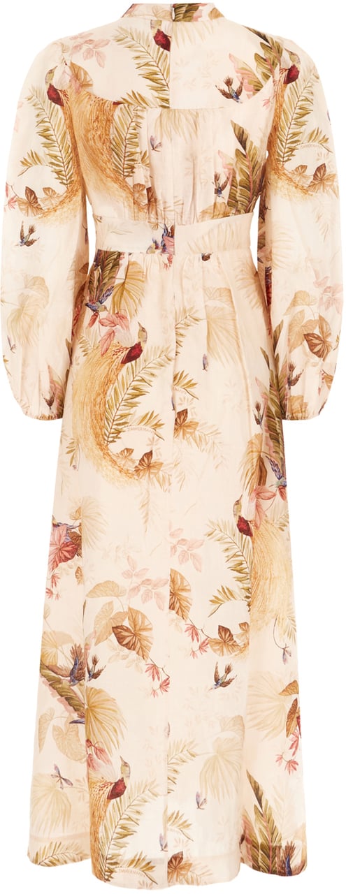 Zimmermann Printed linen Ascension dress Divers