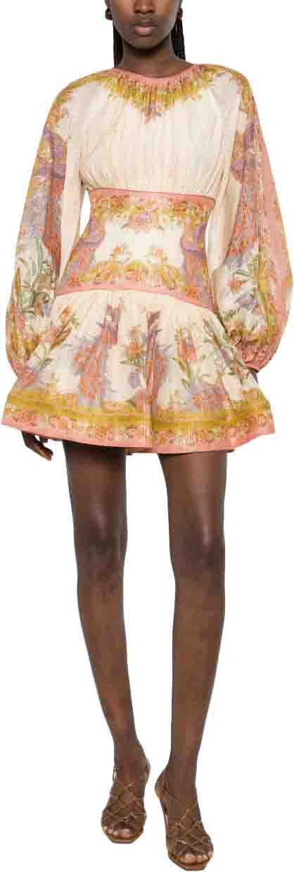 Zimmermann Dresses Brown Wit