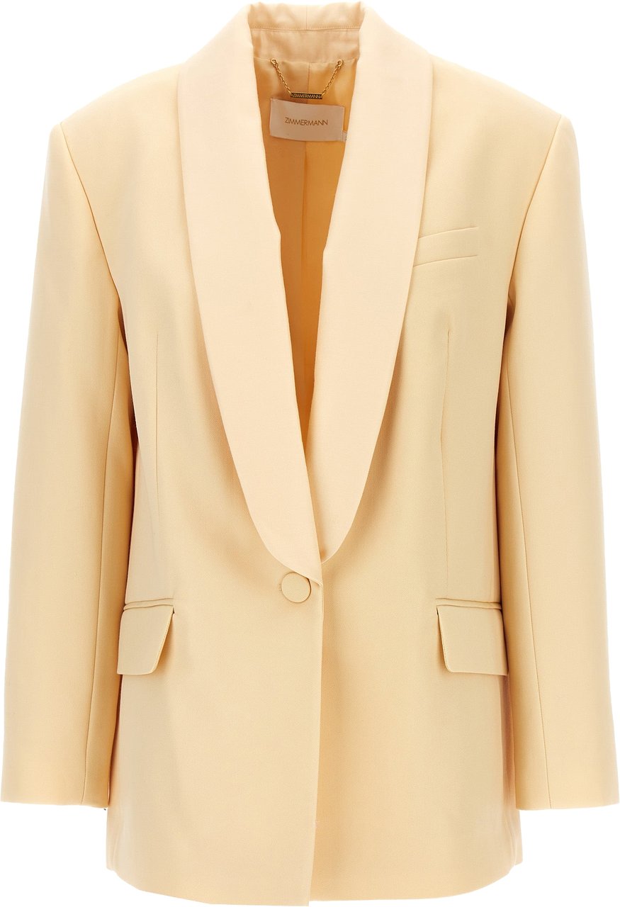 Zimmermann Beige Wool Blazer Beige