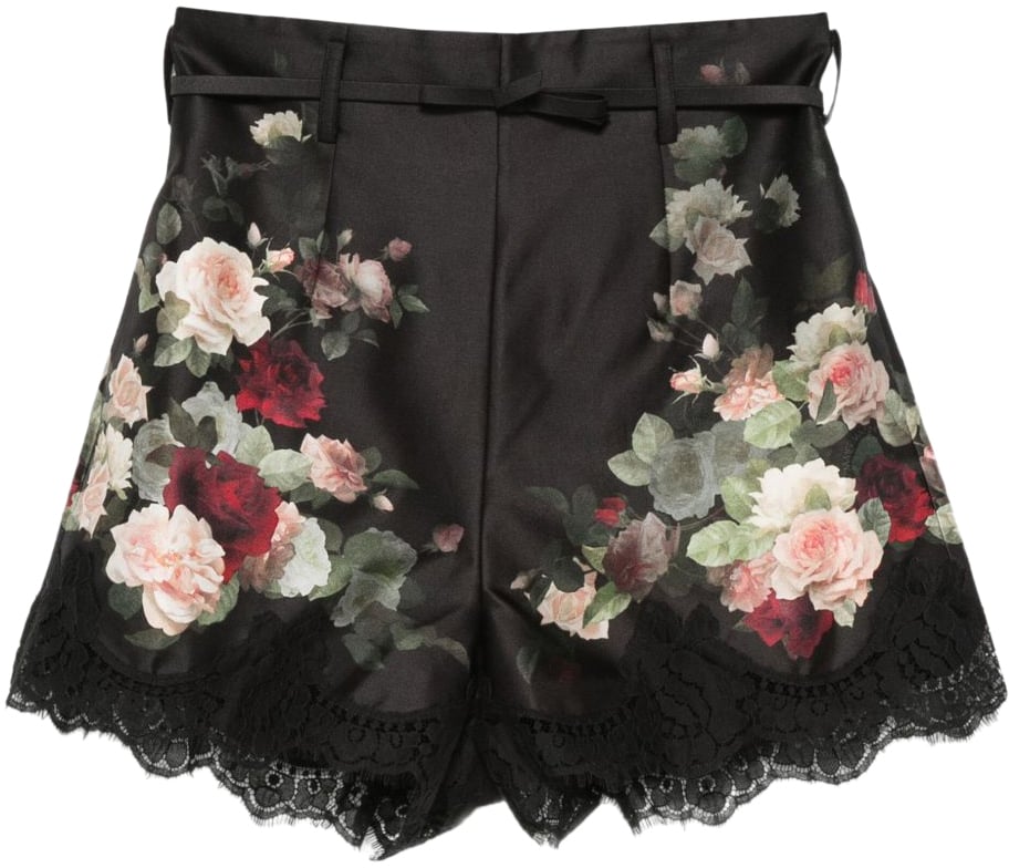 Zimmermann Shorts Black Zwart