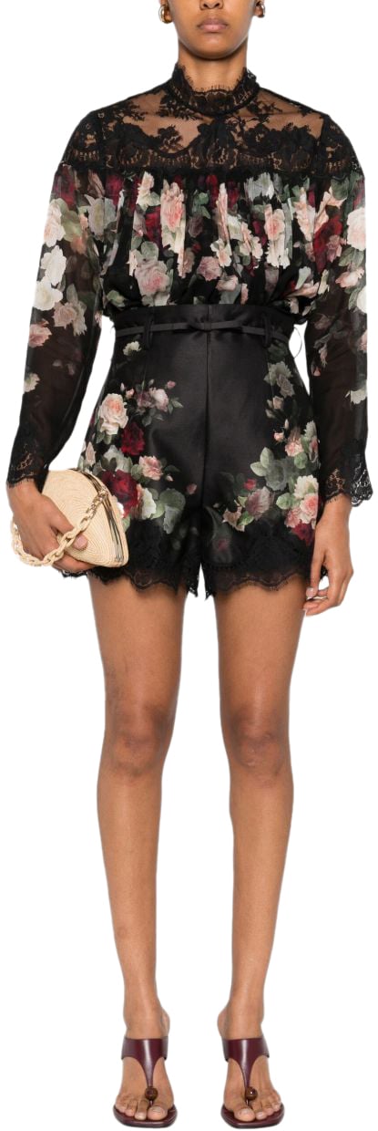 Zimmermann Shorts Black Zwart