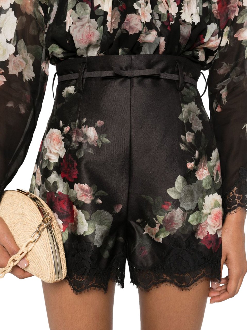 Zimmermann Shorts Black Zwart