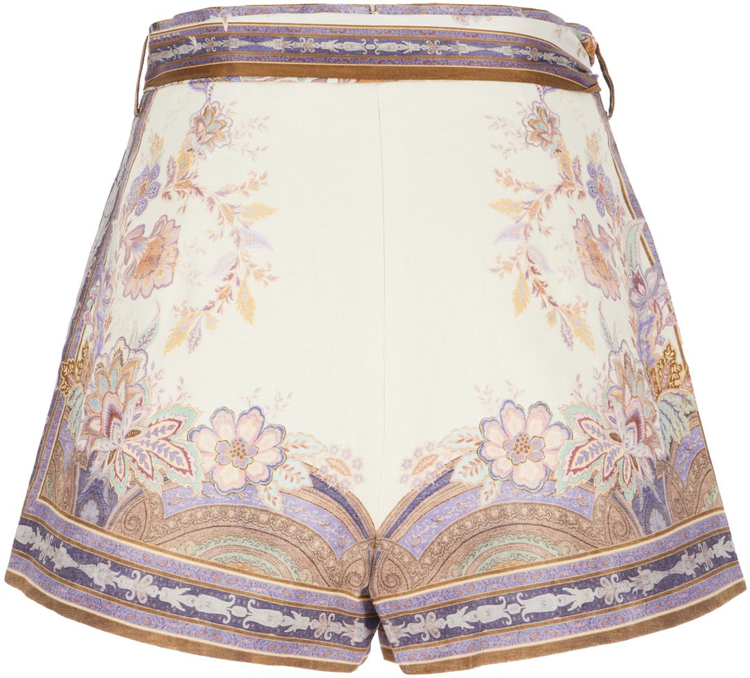 Zimmermann Shorts Ivory Wit