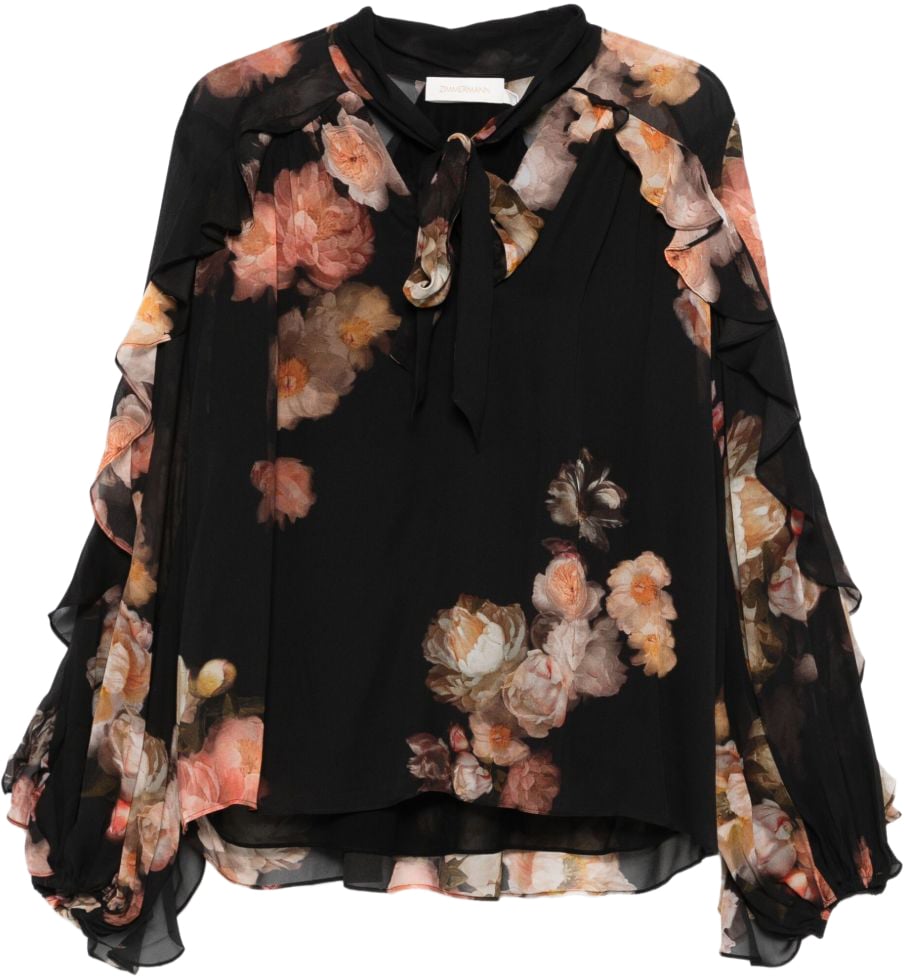 Zimmermann Shirts Black Zwart