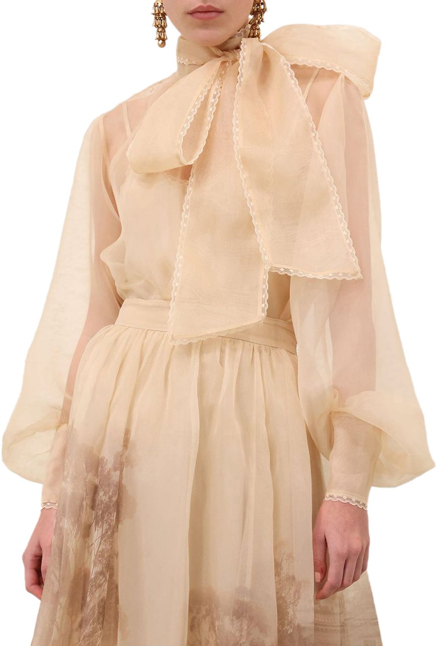 Zimmermann Shirts Beige Beige