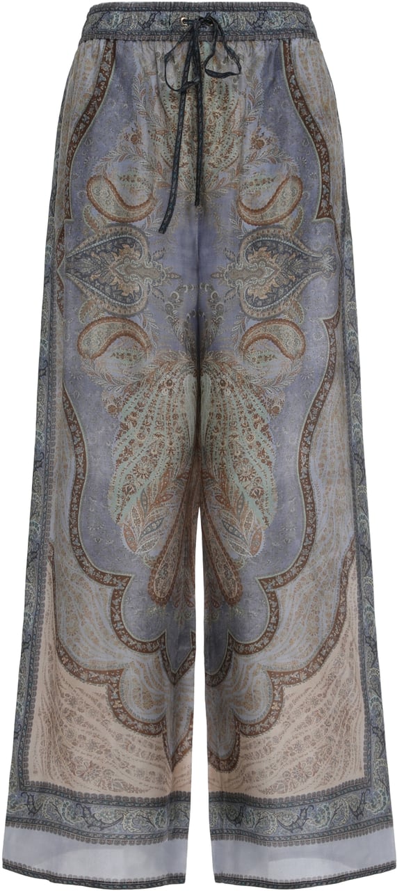 Zimmermann Loose pants Wanderlust Blauw