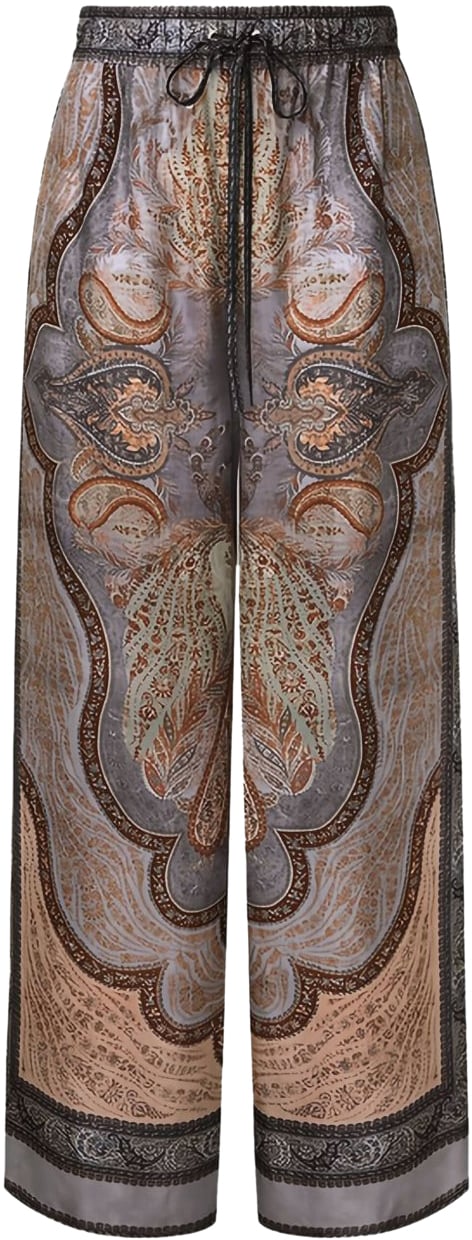 Zimmermann Trousers Blue Blauw