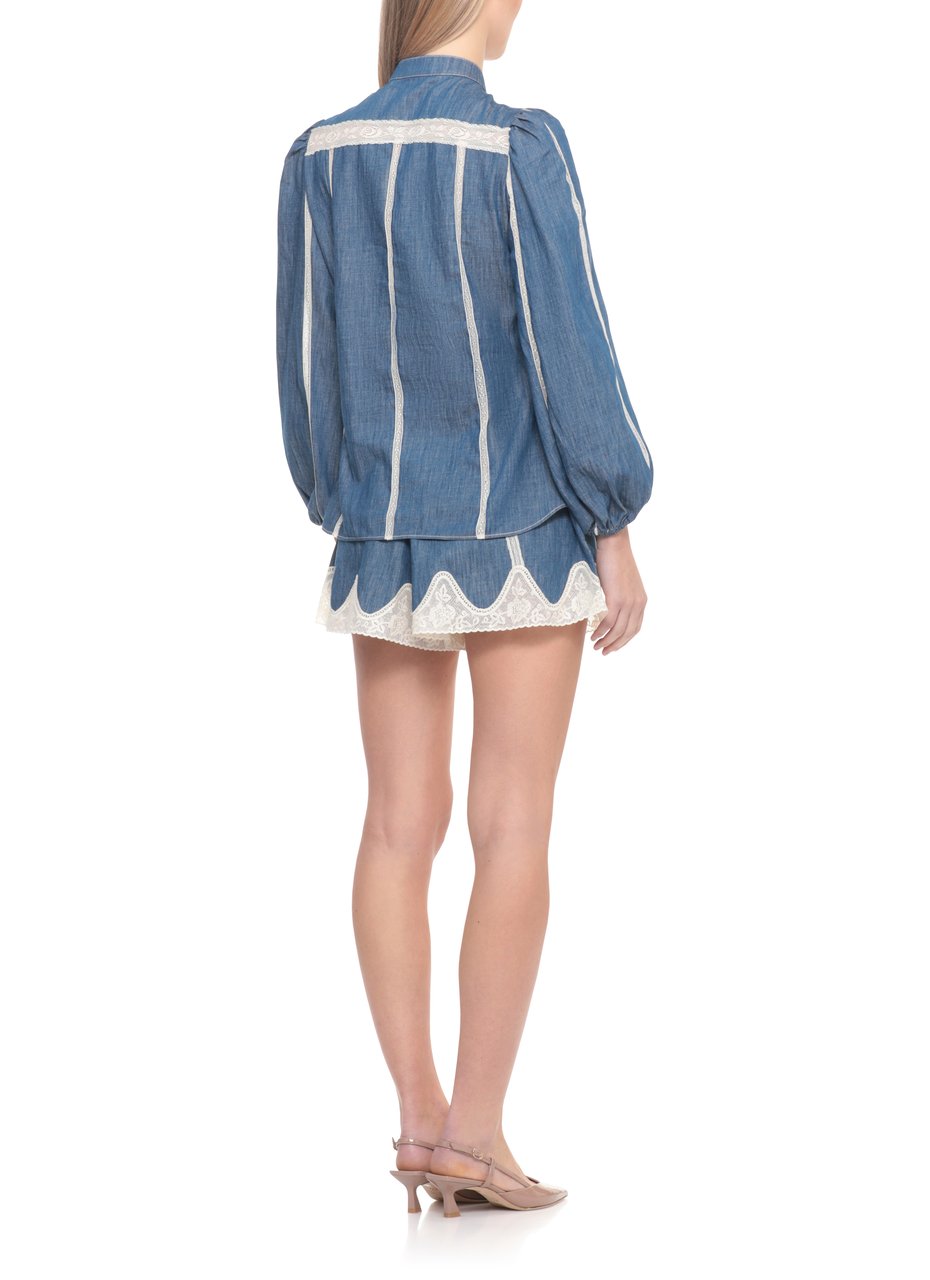 Zimmermann Shirts Blue Blauw