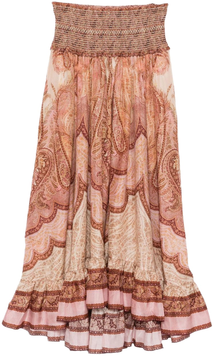 Zimmermann Skirts Rosso Rood