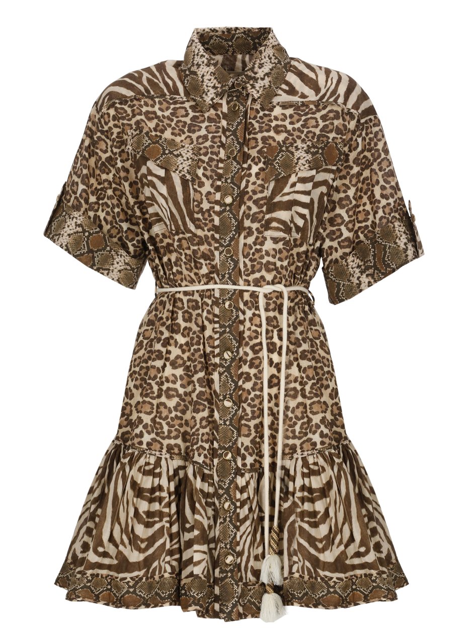 Zimmermann Dresses Brown Bruin