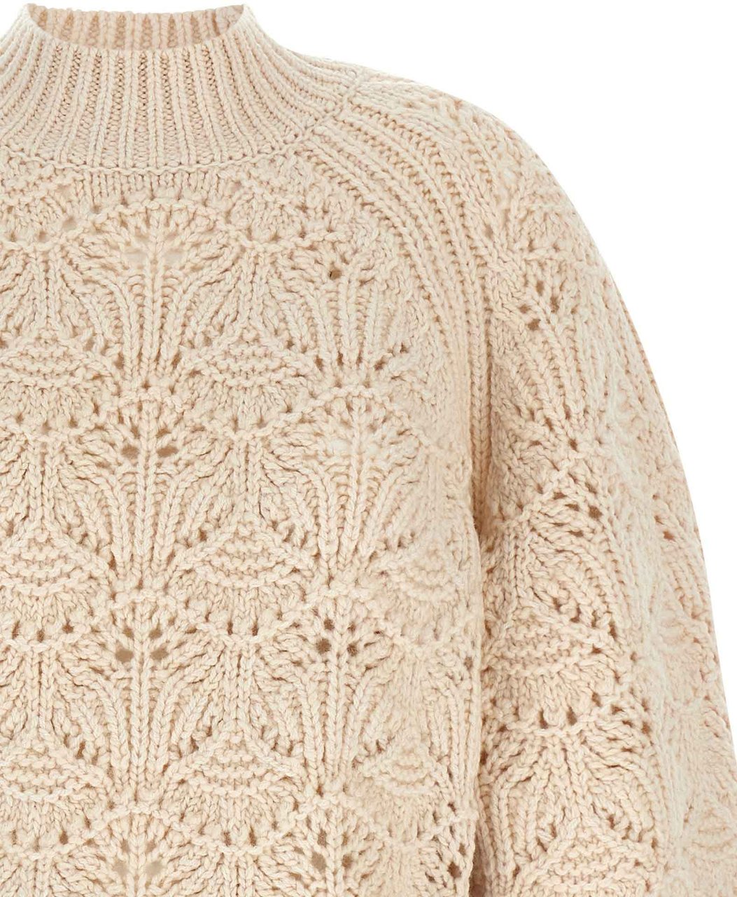 Zimmermann Beige Wool Cardigan Beige