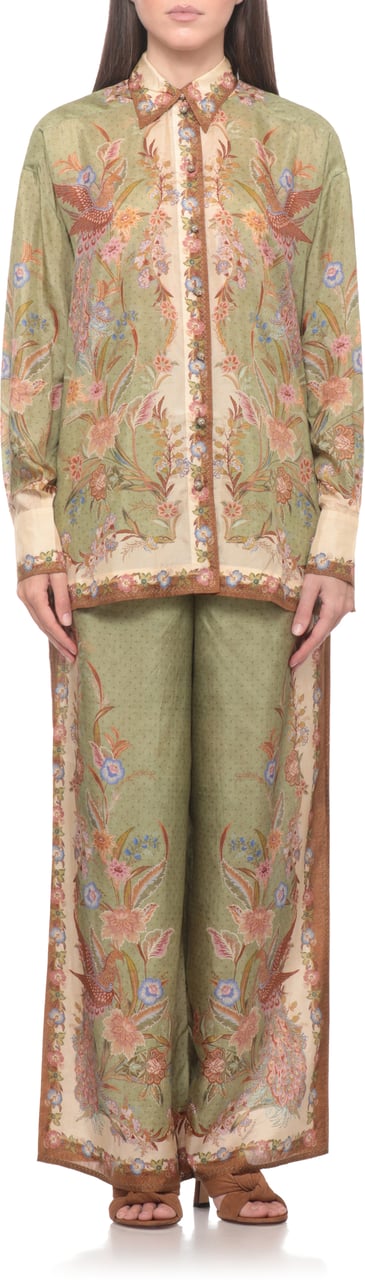 Zimmermann Shirts Green Lime
