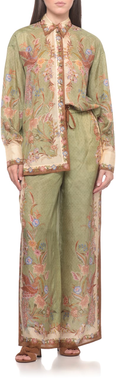 Zimmermann Shirts Green Lime