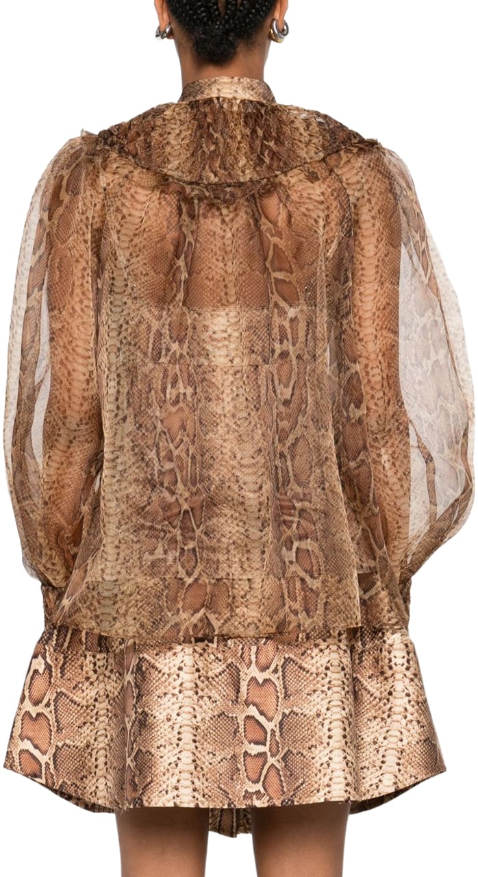 Zimmermann Shirts Brown Bruin