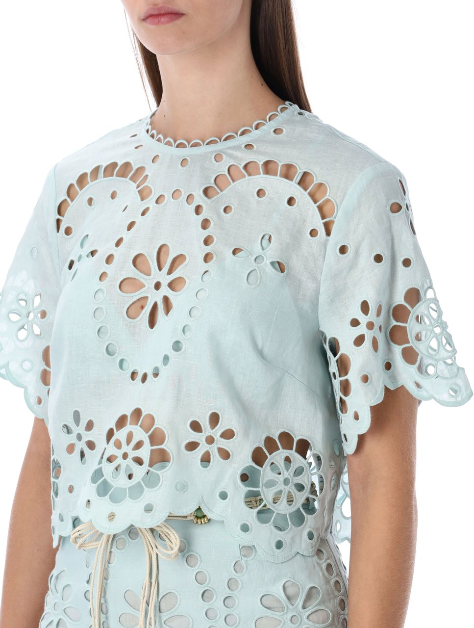 Zimmermann Sangallo Ss Top Verde Groen
