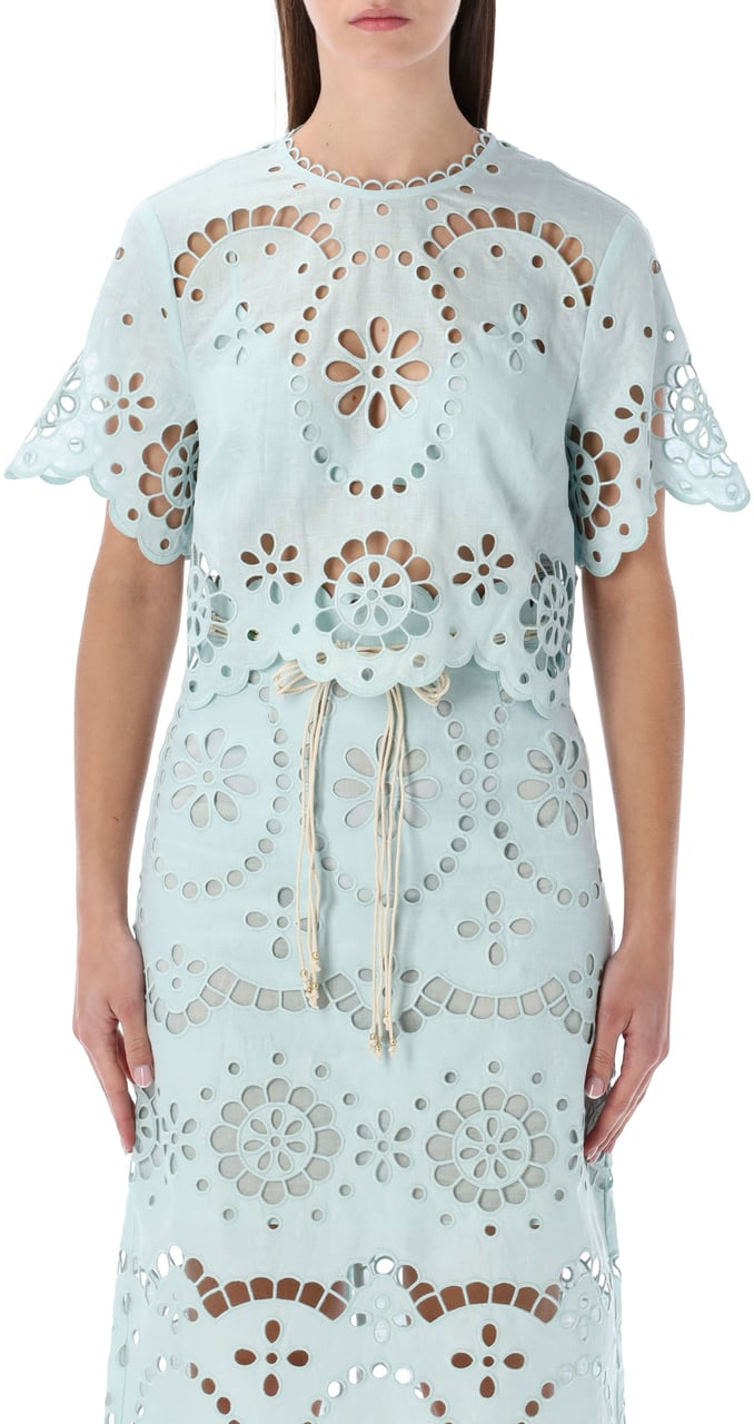Zimmermann Sangallo Ss Top Verde Groen