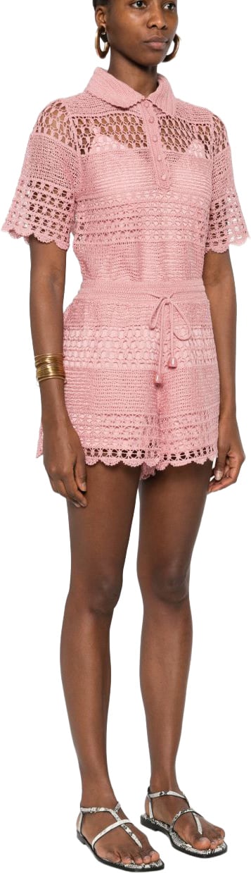 Zimmermann Shorts Pink Roze