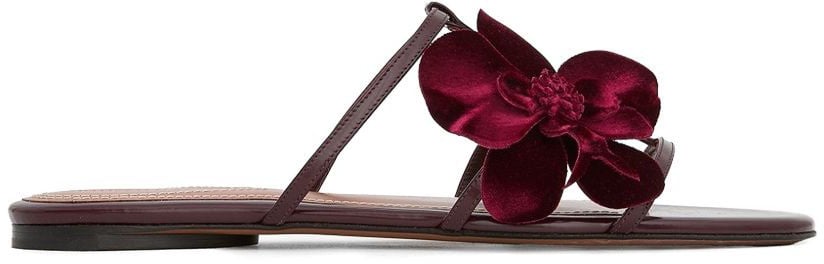 Zimmermann Sandals Red Maroon