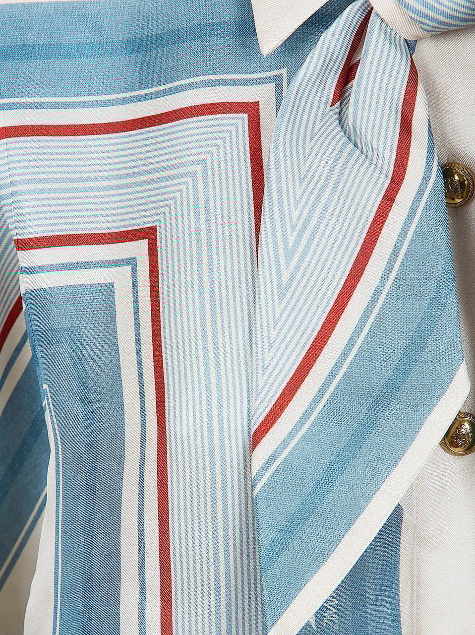 Zimmermann ZIMMERMANN Relaxed Scarf Shirt Divers