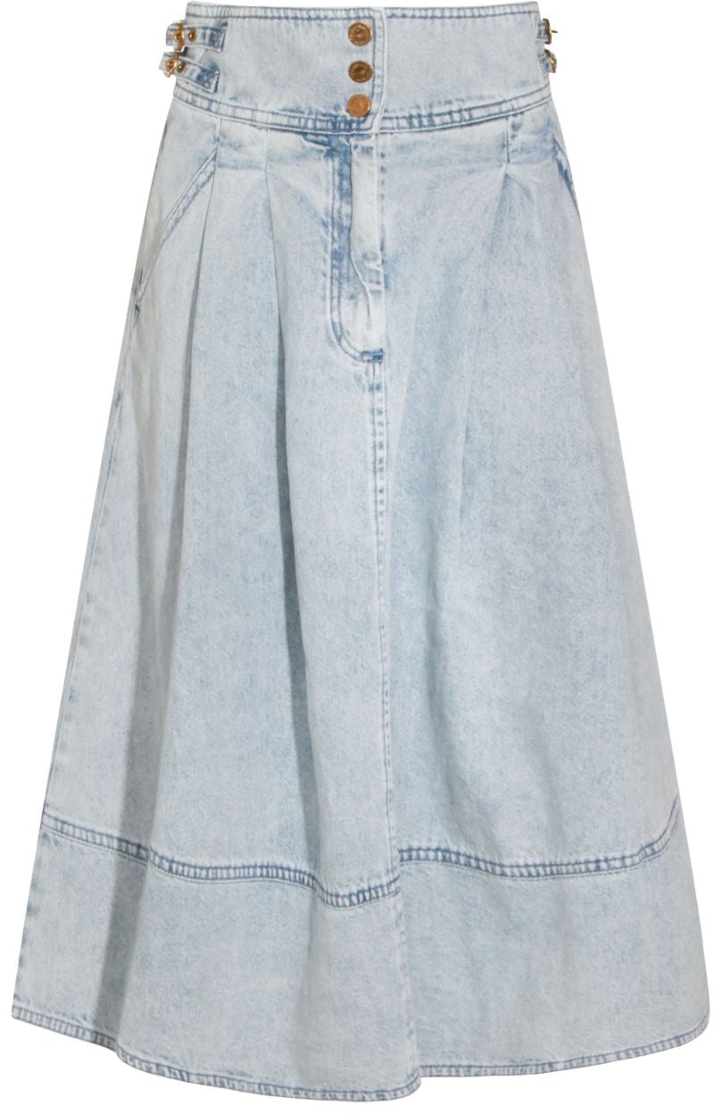 Zimmermann Skirts Clear Blue Blauw
