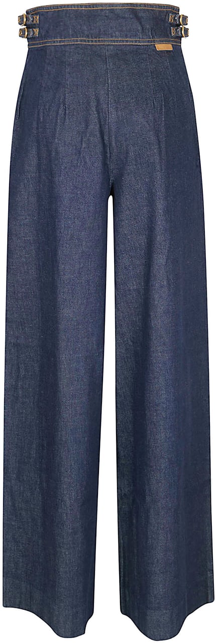 ZIMMERMANN Rebellion Denim Tailored Pant Lichtblauw