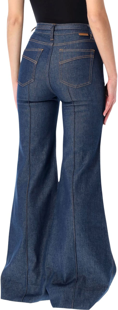 Zimmermann Wide Leg Jean Ink Zwart