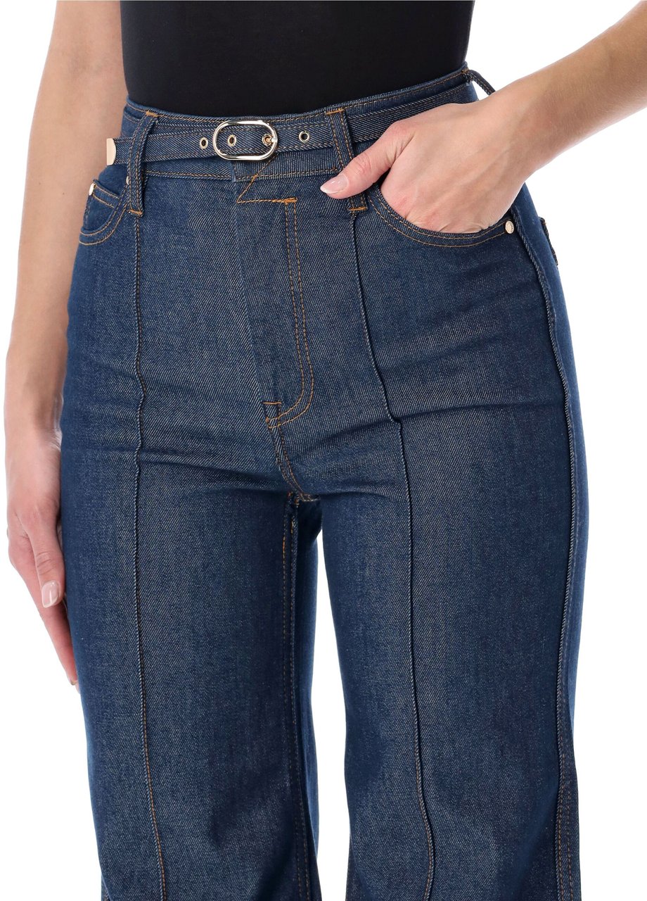 Zimmermann Wide Leg Jean Ink Zwart